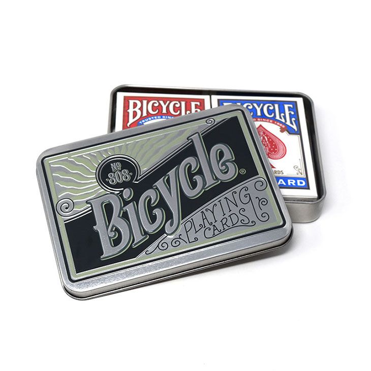 Bicycle 808 2 Deck Playing Card Tin main image